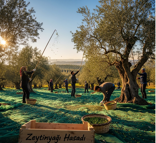Hasat ve Zeytinyağı Üretimi